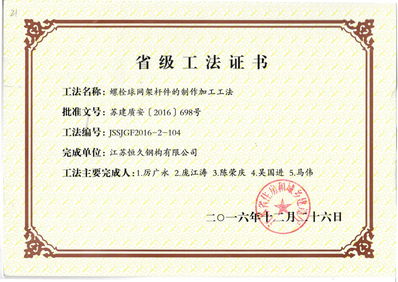 Provincial Work Law Certificate